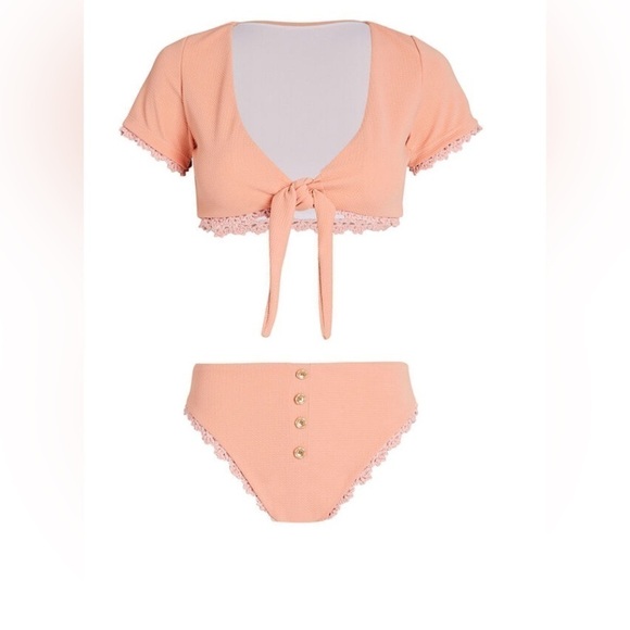 MAIYO Margaux Tie-Waist Bikini Set Size - Large - Picture 1 of 5